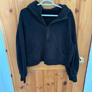 Lululemon Black Half Zip Scuba